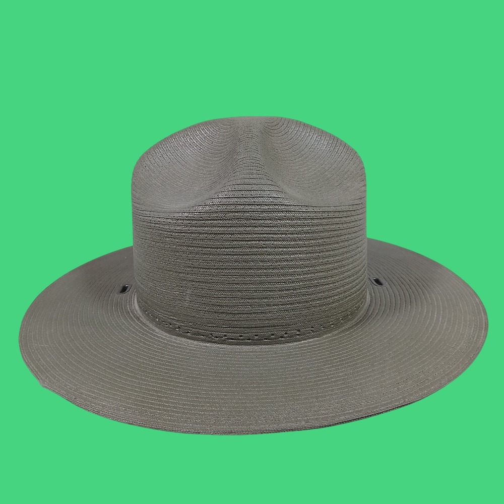 Stratton Self Foarming Campaign Hat Mens 7 5/8 Drill Sergeant Ranger